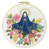Our Lady of Grace Floral Embroidery Kit