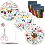 3-Piece Beginner Embroidery Technique Kit