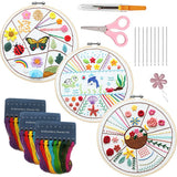 3-Piece Beginner Embroidery Technique Kit