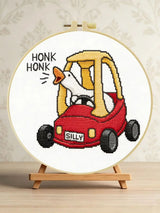 Silly Goose Driver Embroidery Kit