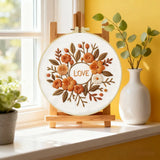 Autumn Love Floral Embroidery Kit