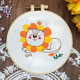 Animal Friends Beginner Embroidery Kit