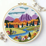 Mountain Meadow Embroidery Kit