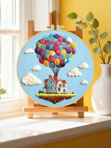 Up, Up & Home Embroidery Kit