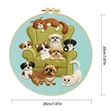 Cozy Pets Embroidery Kit