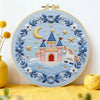 Enchanted Unicorn Castle Embroidery Kit