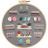 4-Stage Beginner Embroidery Learning Kit