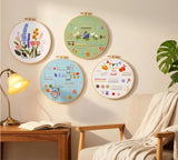 4-Piece Beginner Embroidery Learning Kit