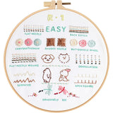 4-Stage Beginner Embroidery Learning Kit