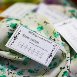 Embroidery Stitch Guide Book
