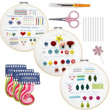 Beginner Embroidery Stitch Practice Kit