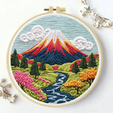 Mount Fuji Embroidery Kit