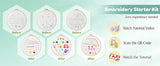 Beginner Embroidery Stitch Sampler Kit