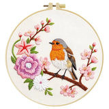 Robin Blossom Embroidery Kit