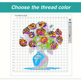 Starry Night Bunny Cross Stitch Kit 🐰🌙🧵
