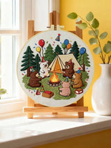 Birthday Bear Camp Embroidery Kit