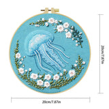 Floral Jellyfish Embroidery Kit