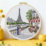 Paris Romance Embroidery Kit 🗼💐💕