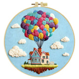Up, Up & Home Embroidery Kit