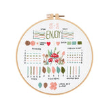 3-Piece Beginner Embroidery Stitch Practice Kit