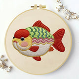 Cute Fish Embroidery Kit