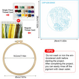 Windows & Flowers Hand Embroidery Kit