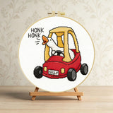 Silly Goose Driver Embroidery Kit