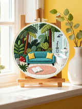 Tropical Oasis Embroidery Kit
