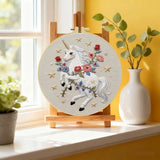 Celestial Rose Unicorn Embroidery Kit