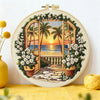 Sunset Paradise Embroidery Kit