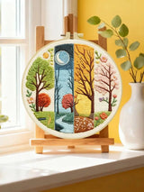 Four Seasons Forest Embroidery Kit