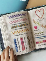 Embroidery Stitch Practice Book