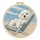 Dachshund’s Midnight Snack Embroidery Kit