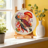 Sea Turtle & Jellyfish Embroidery Kit