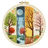 Four Seasons Forest Embroidery Kit
