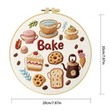 Cozy Bake & Coffee Embroidery Kit