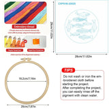Colorful Fish Embroidery Kit