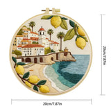 Mediterranean Lemon Coast Embroidery Kit