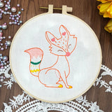 Animal Friends Beginner Embroidery Kit